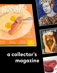 La Gazette Drouot<br />
46 issues<br />
for the year 2024